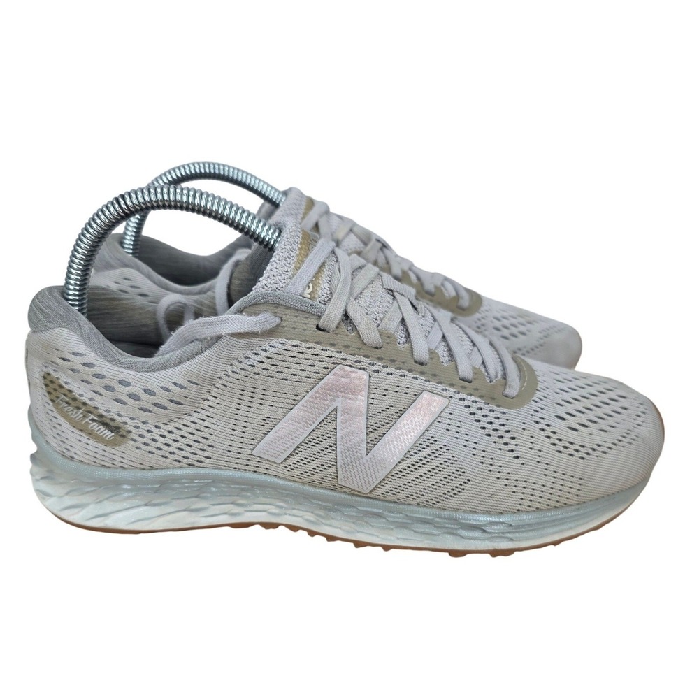 New Balance Fresh Foam Arishi v1 Running Shoes Womens 8.5 B Gray Silver Sneakers